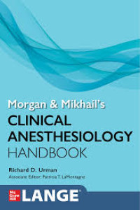 Image of Morgan & Mikhail's Clinical Anesthesiology Handbook