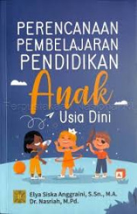 Perencanaan pembelajaran pendidikan anak usia dini