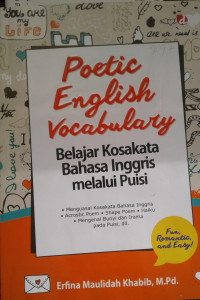 Poetic english vocabulary