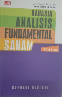 Rahasia Analisis Fundamental Saham