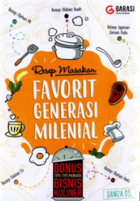 Resep masakan favorit generasi milenial