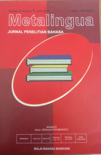 Sarana-sarana Kohesi dalam naskah Pidato Susilo Bambang yudhoyono: alnalisis wacana