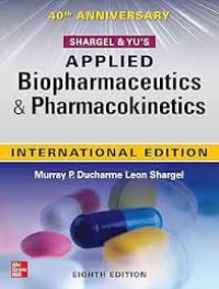 Image of Shargel and Yu's Applied Biopharmaceutics and Pharmacokinetics