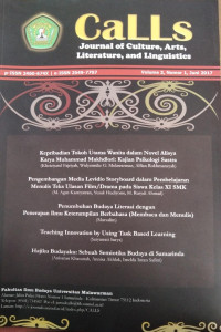 Teaching Innovation by Using Task Based Learning