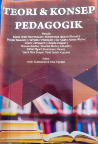 Image of Teori dan Konsep Pedagogik