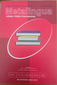 The language attitude of West Java Province Public officials
