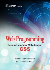 Web programming desain halaman web dengan CSS