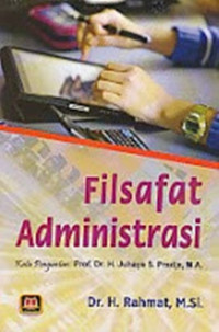 Filsafat administrasi