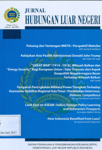 Pengaruh peningkatan Military Power Tiongkok terhadap keamanan stabilitas regional Asia Timur pendekatan deterrance, defence, compellence