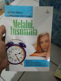 Langkah pertama melalui insomnia