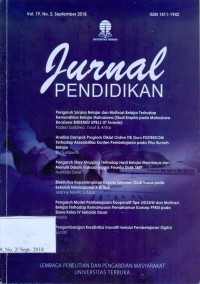 Pengaruh sarana belajar dan motivasi belajar terhadap kemandirian belajar mahasiswa (studi empiris pada mahasiswa beasiswa BIDIKMISI UPBJJ-UT Ternate)