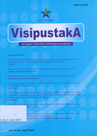 Studi bibliometrik dan sebaran topik koleksi khusus bagi civitas akademika STAIN Al-Fatah Jayapura tahun 2007-2017 (Sekarang IAIN Fattahul Muluk Papua)