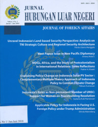 Unravel Indonesia's Land-Based Security Perspective Analysis On TNI Strategic Culture And Regional Security Architecture