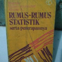 Rumus-rumus statistik, serta penerapannya