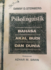 Psikolinguistik: bahasa, akal budi dan dunia