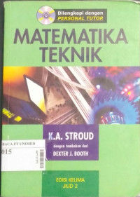 Matematika teknik jilid 1, jilid 2