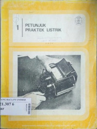 Petunjuk praktek listrik 1