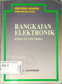 Teori dan soal-soal rangkaian elektronik : edisi SI (metric)