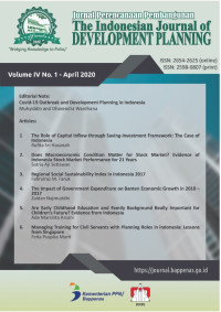 The role of capital inflow through saving-investment framework: the case of Indonesia