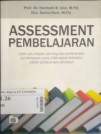 Assessment pembelajaran