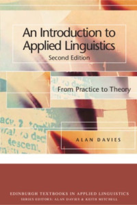 An intoduction to applied linguistic from practice to theory