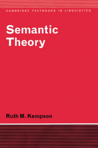 Semantic theory