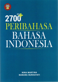 2700 plus peribahasa Bahasa Indonesia