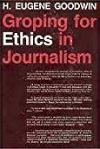 Groping for ethics in journalism