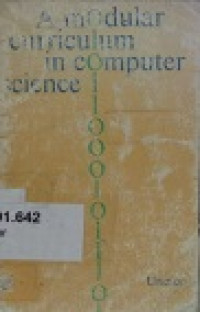Curriculum in computer science : a modular
