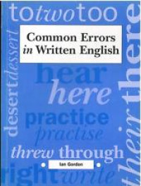 Common errors in written English