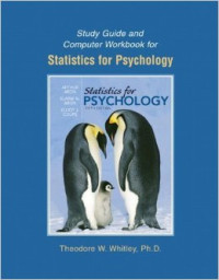 Study guide and computer workbook for statistics for psychology