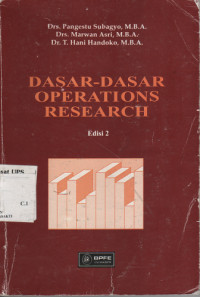 Dasar-dasar operations research