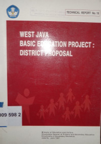 West Java basic education project: district proposal