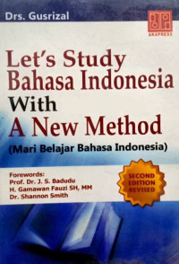Let's study bahasa Indonesia with a new method (mari belajar bahasa Indonesia)