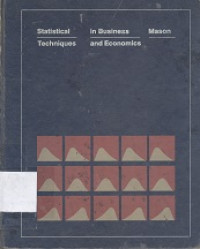 Statistical techniques in business and economics
