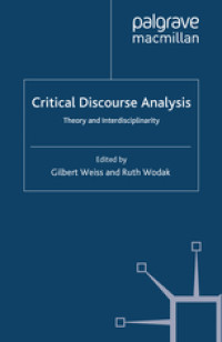 Critical discourse analysis : theory and interdisciplinarity
