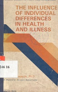 The influence of individual diffrences in health and illness