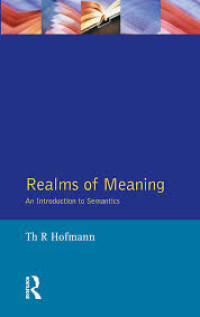 Realms of Meaning : an introduction to semantics