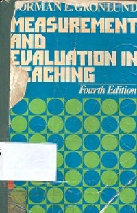 Measurement and evaluation in teaching