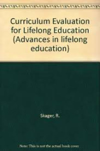 Curriculum evaluation for lifelong education