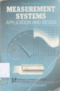 Sistem pengukuran : Measurement systems application and design