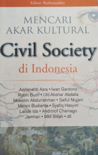 Mencari akar kultural civil society di Indonesia
