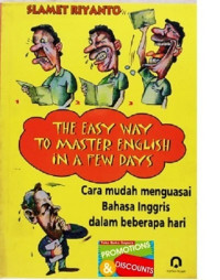 The easy way to master english in a few days:  cara mudah menguasai bahasa inggris dalam beberapa hari